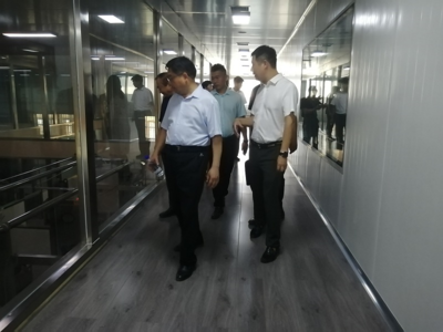 校長羅士喜帶隊調研原陽食品產業發展探索校、政、企三方合作機制